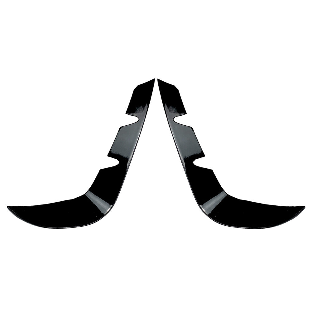 2x Front Bumper Canards Lip Splitter Fins for Mercedes-Benz GLB-Class X247 20-22