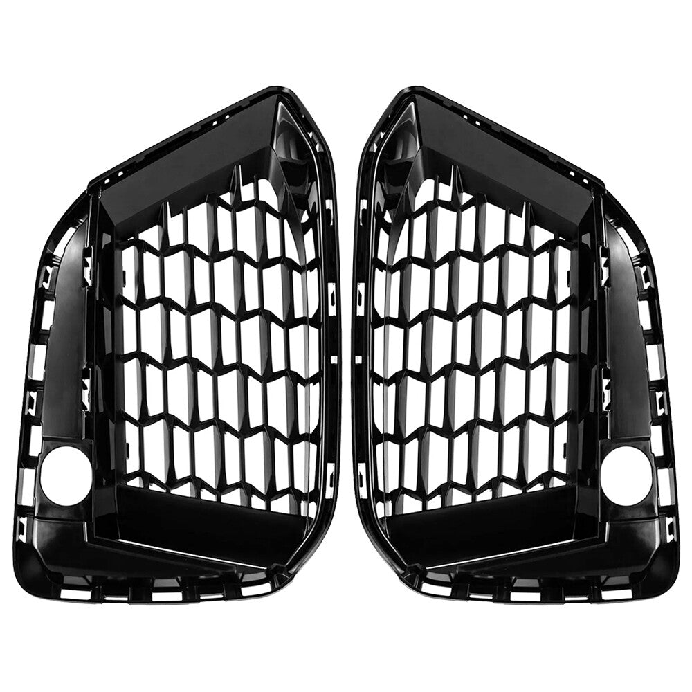 2Pcs For 5' G30 G31 M-Sport 2021-2023 Front Left+Right Bumper Lower Bezel Grille