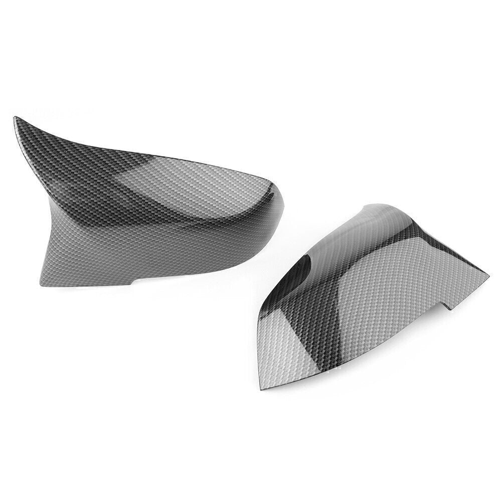 Pair Rearview Side Mirror Cover Trim Guard for BMW F20 F21 F30 F31 F32 F34 E84