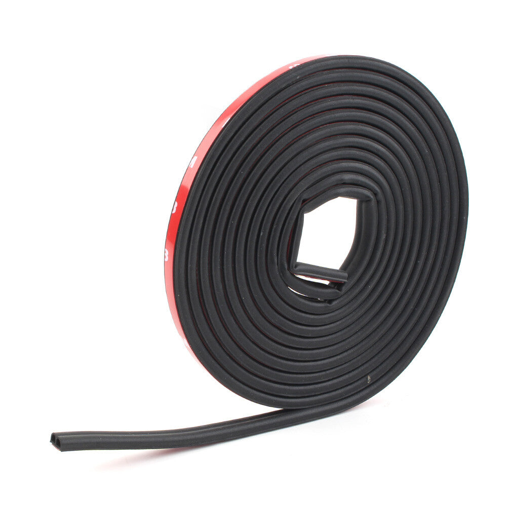 13FT B-Shape Trim Rubber Strip Universal Door Edge Seal Hollow Weather-strip