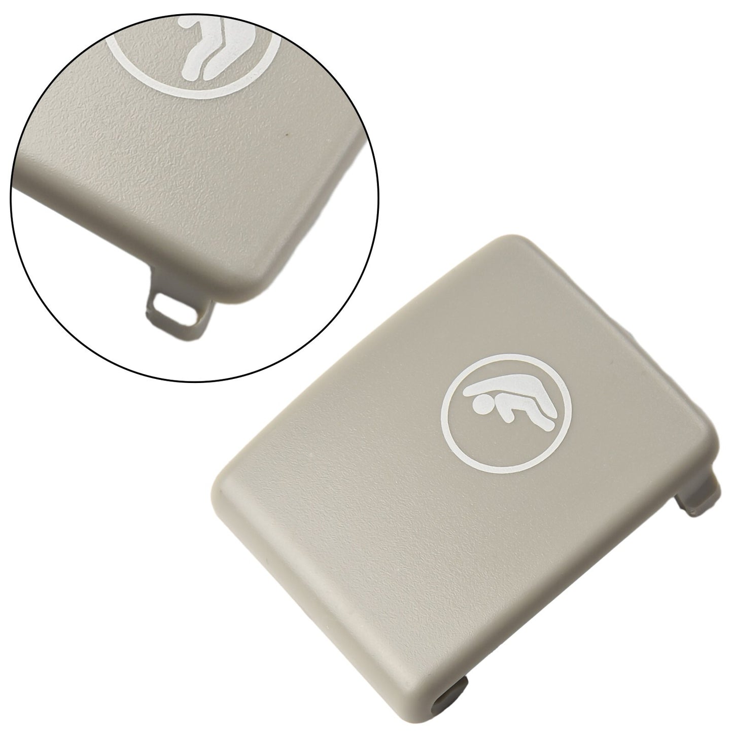 Rear Child for Seat Isofix Mount Cap Cover Beige for Volvo -V60 XC40 XC60 S90 V90 S60