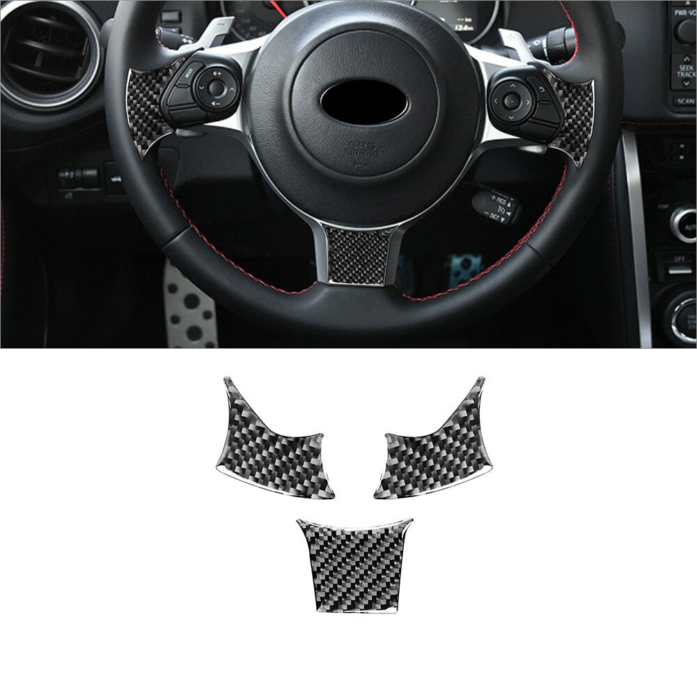 17x Carbon Fiber Interior Full Kit Cover Trim for Toyota 86 for Subaru BRZ 2016-2020