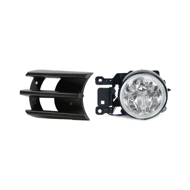 LHRH Front Fog Light Cover Set for Mitsubishi Montero Pajero Sports 1999 - 2008