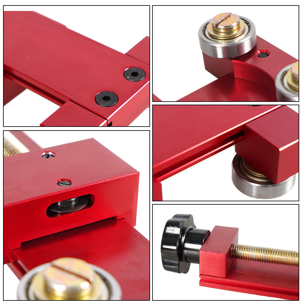 The red filter cutter tool is suitable for 66490 filters up to 5 1/2 inches in diameter.