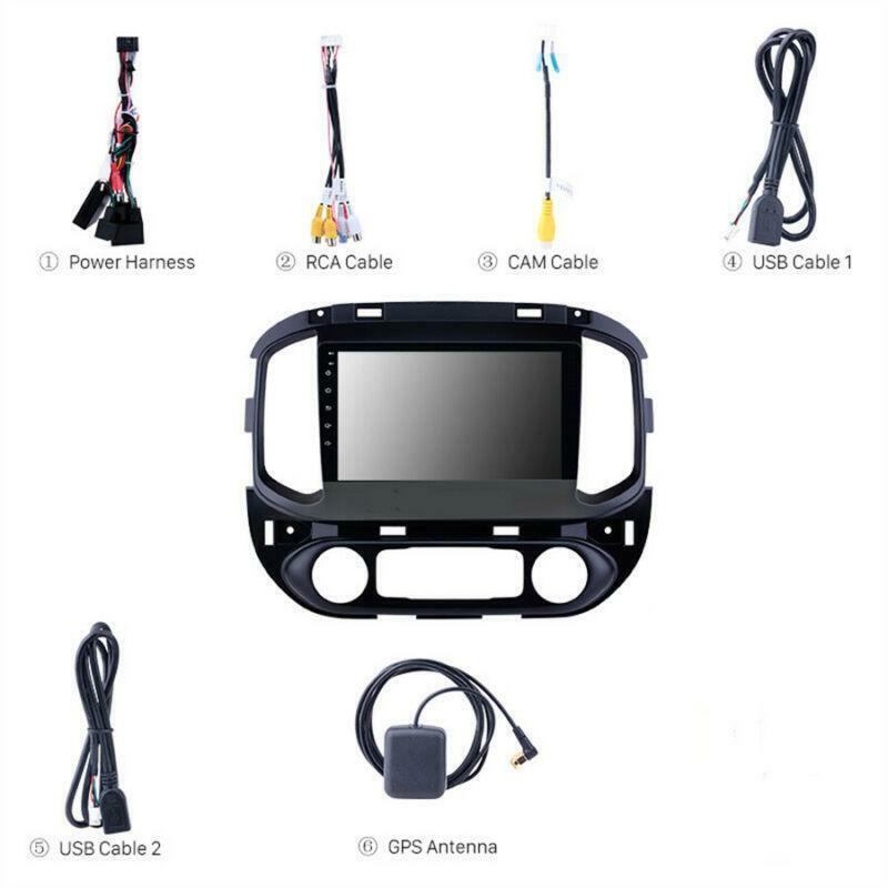 9 Android 10 2016 - 17 Car Stereo Radio GPS Player for Chevrolet Colorado 2015