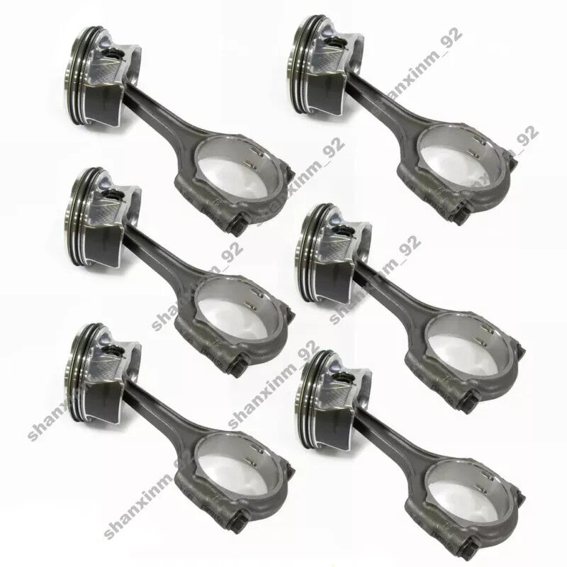 Piston Set Connecting Rod Ass'y For 11-19 for Chrysler for Dodge for Ram for Jeep 6CYL 3.6L V6