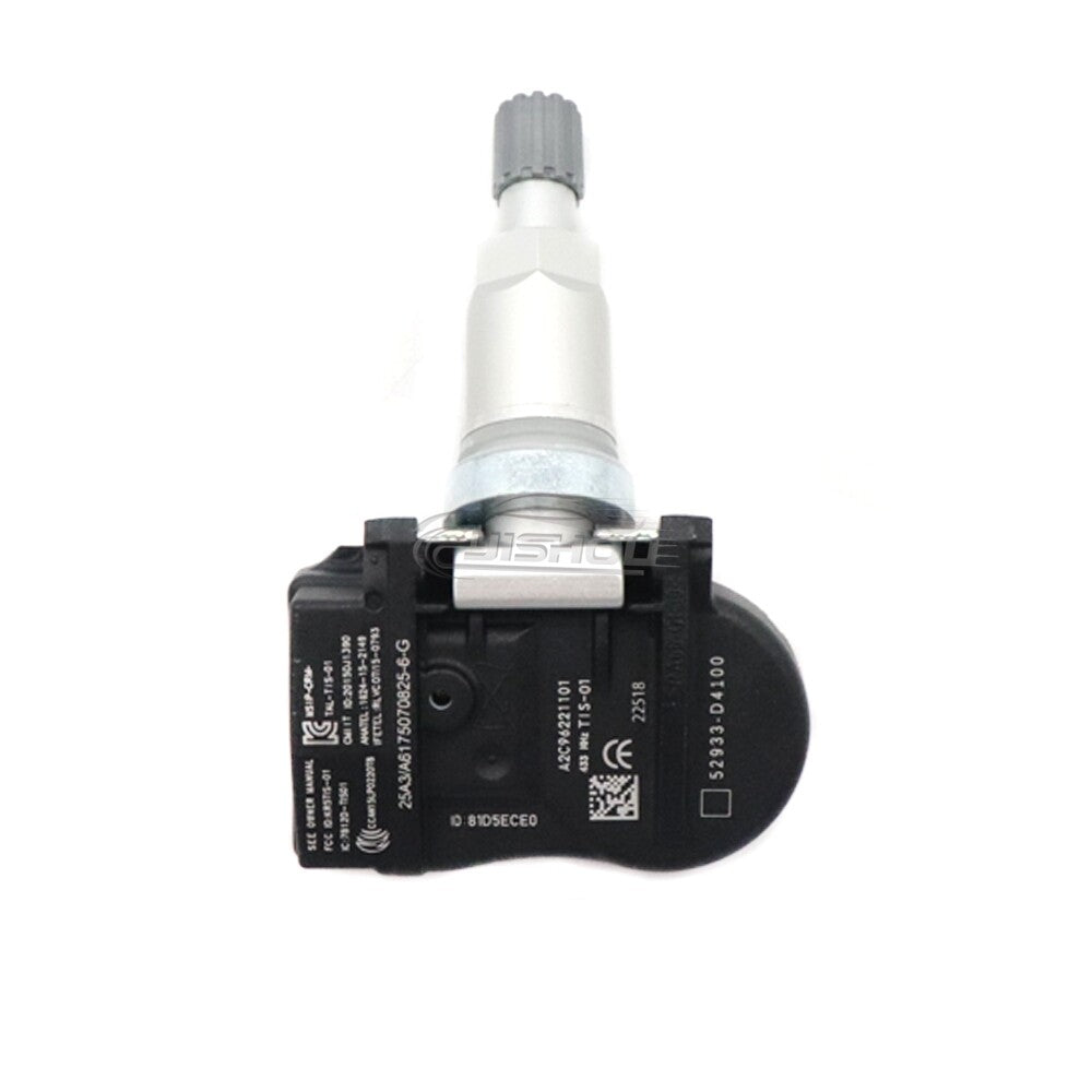 4PCS 52933-D4100 Tire Pressure Monitor Sensor for Hyundai for KIA TPMS sensor 433MHz