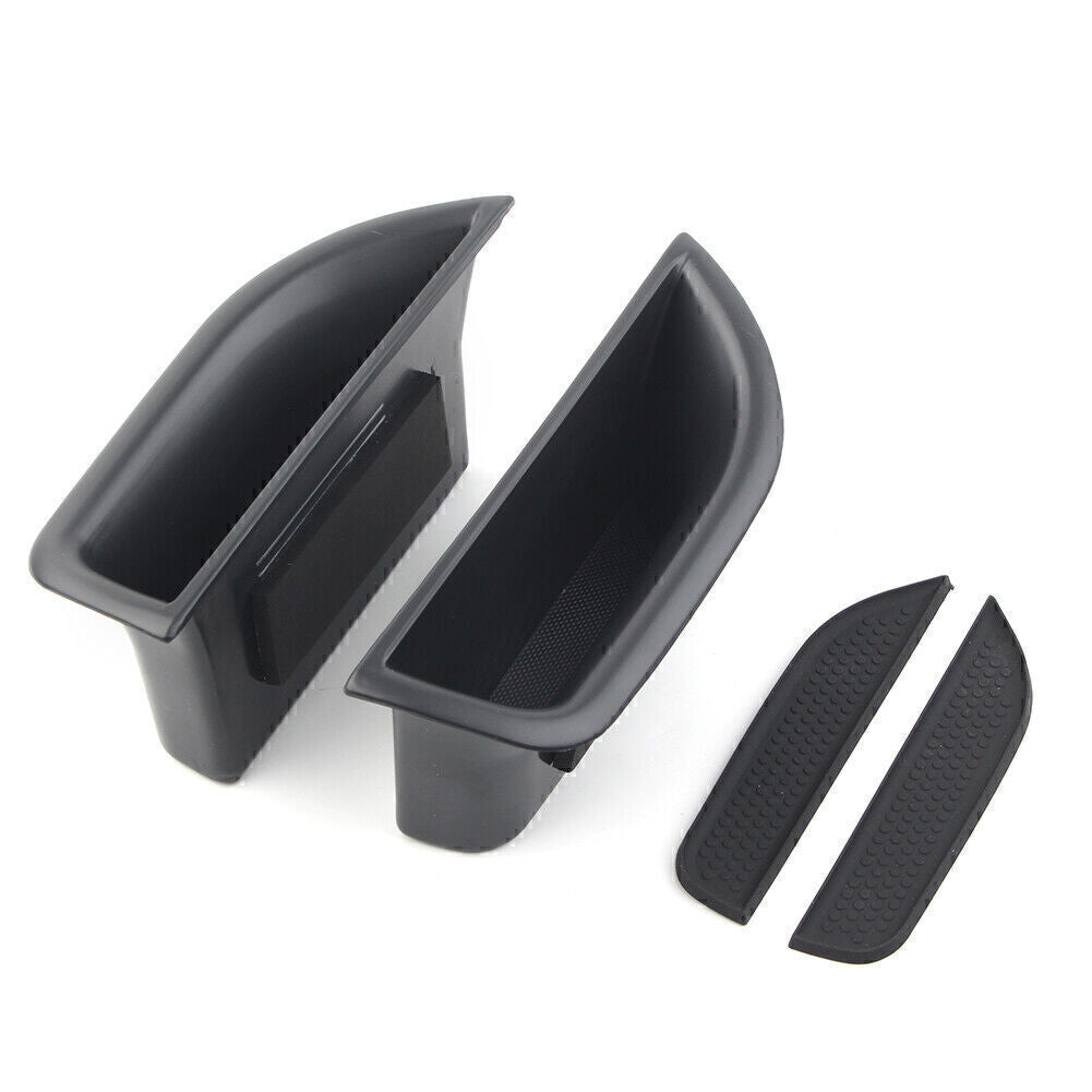 for Benz E Class W212 10-16 Rear Door Handle Armrest Storage Box Tray Bin Kit