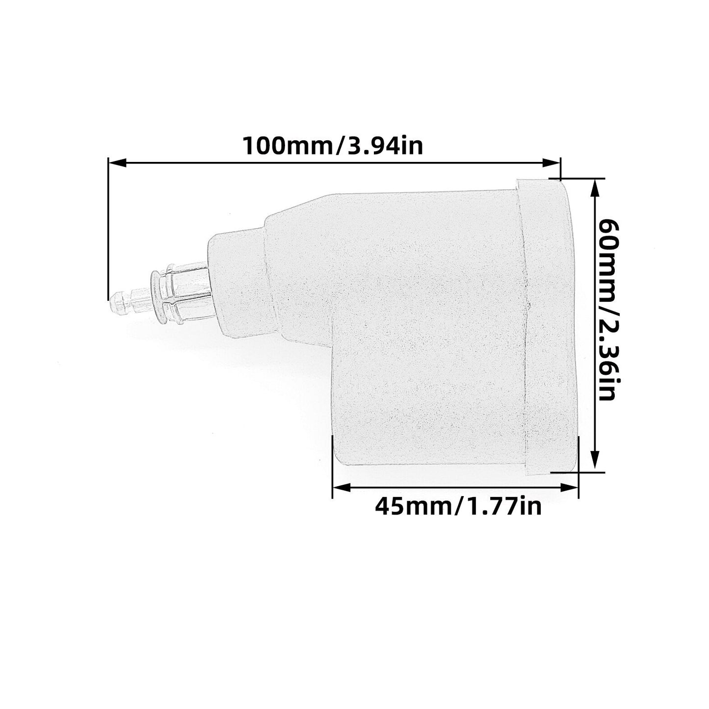 for BMW Dirt Bike Plug Dual USB Charger Cigarette Lighter Socket Adapter T