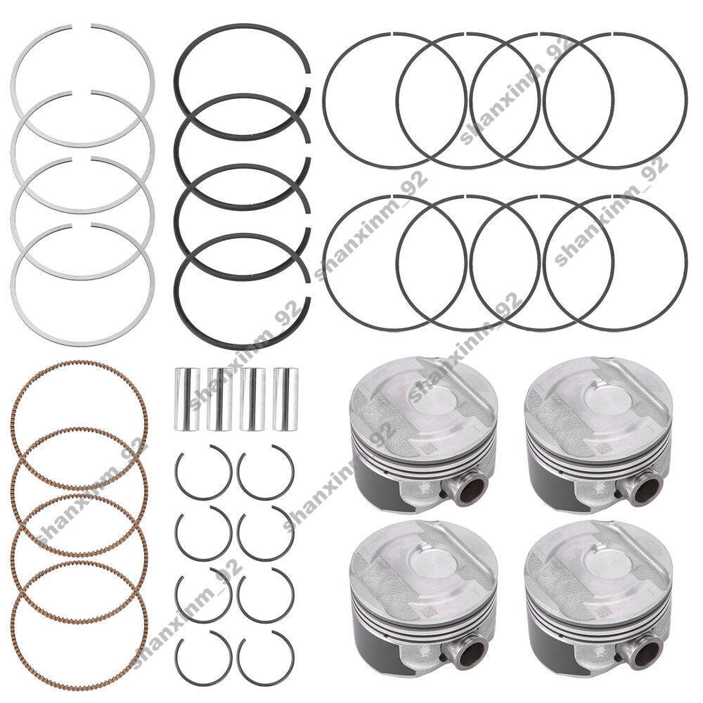 Engine 4x Pistons Rings Kit for Buick GL8 for ES for Cadillac ATS XT5 for Chevrolet 2.0T