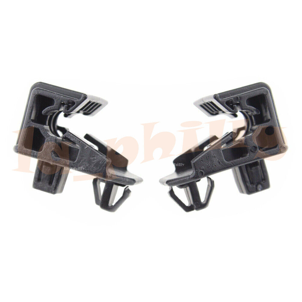 2Pcs Headlight Bracket Clips 53271-12060 for Toyota for Lexus for Corolla Tacoma Black