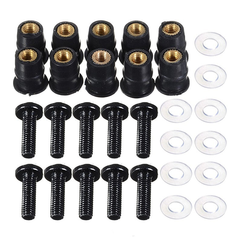 10PCS Windscreen Windshield Bolt Screw Kit Fit for DUCATI 696/796/1100 V4 V4R/S