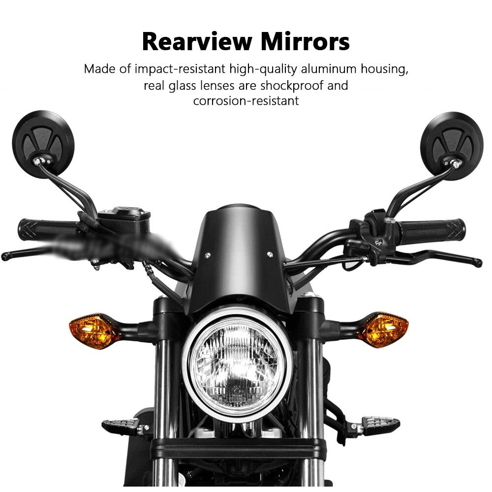 New Rear View Cycling Clear Rearview Mirror for Honda CM300 Rebel CM500 CMX500