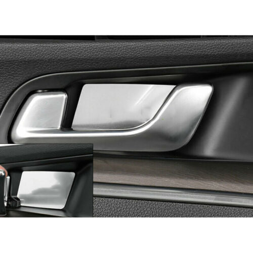 for Kia K5 2021-2023 Matt Silver S.Steel Inner Door Handle Bowl Stickers Trim 4X