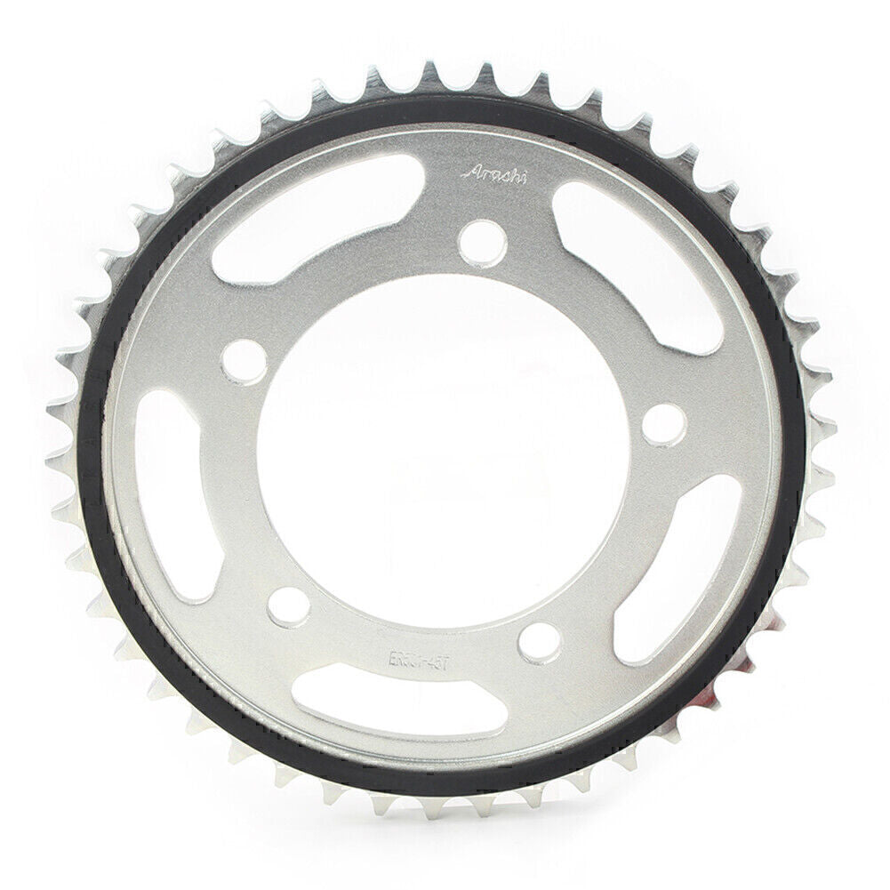 for BMW S1000RR 12-18 1 Steel Rubber Rear Motor Engine Chain Drive Sprocket 45T