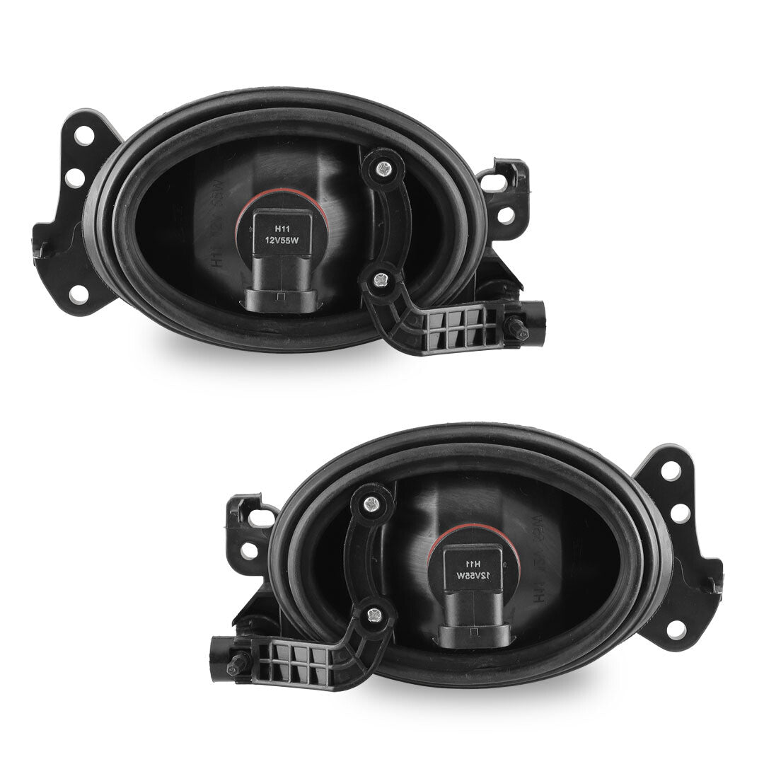 One pair of LR fog light clear glass lenses suitable for Mercedes-Benz X164 GL320 GL450 GL550