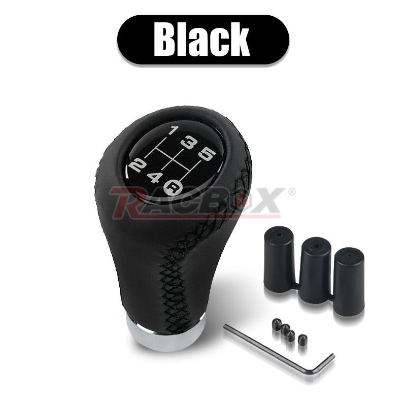 New 5-Speed Manual Car Shift Knob Gear Stick Shifter Lever Leather Universal