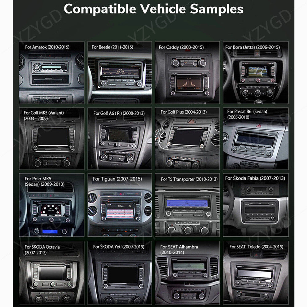 Android Auto Carplay for SKODA Fabia 2007-2013 Car Radio Stereo GPS Navi Screen