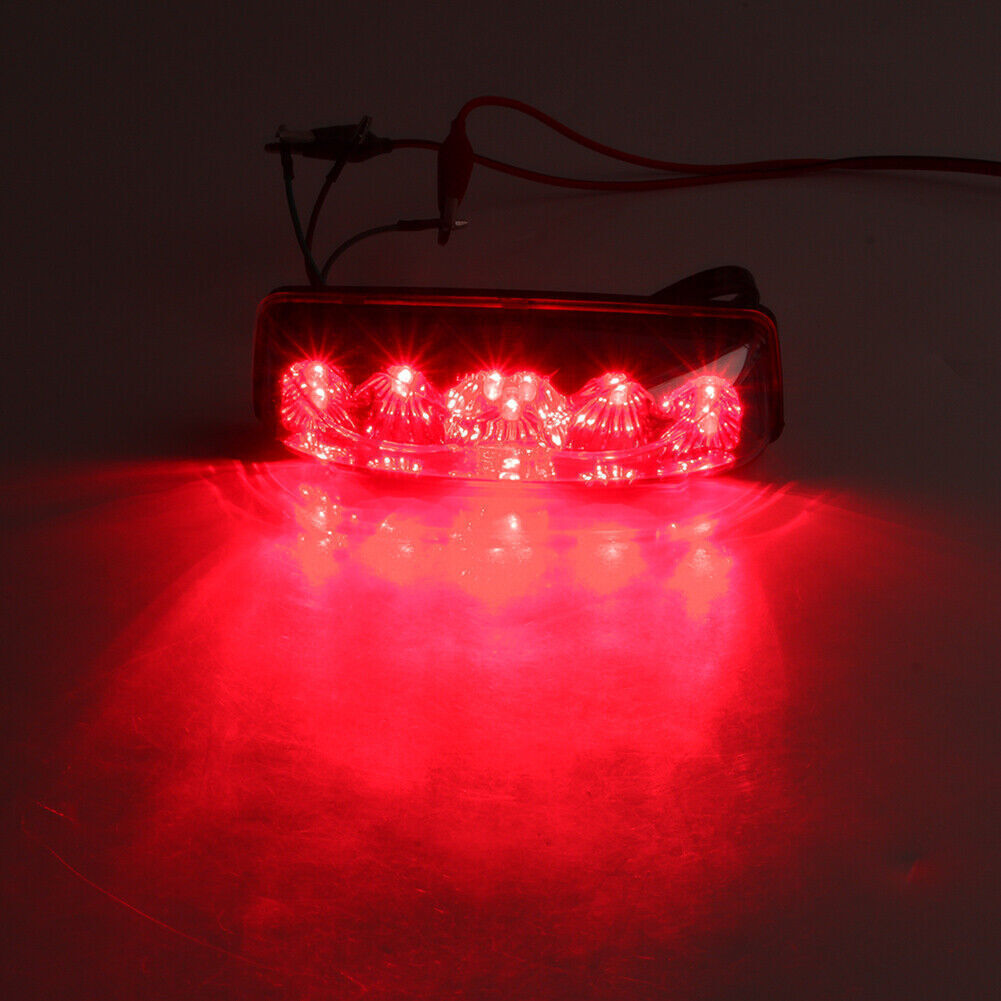 Universal Red Brake Rear Tail Light Fit Motorcycle ATV Bike Scooter