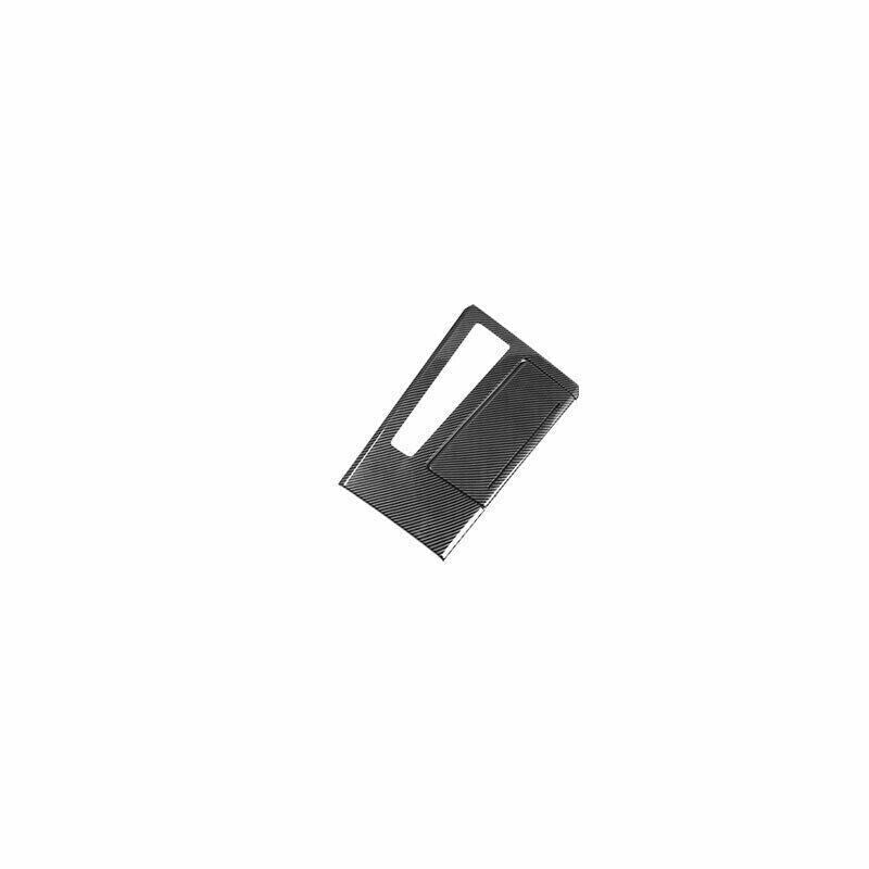 Fit for Audi A6 A7 2019-24 Carbon Fiber Central Console Gear Shift Panel Trim 2P