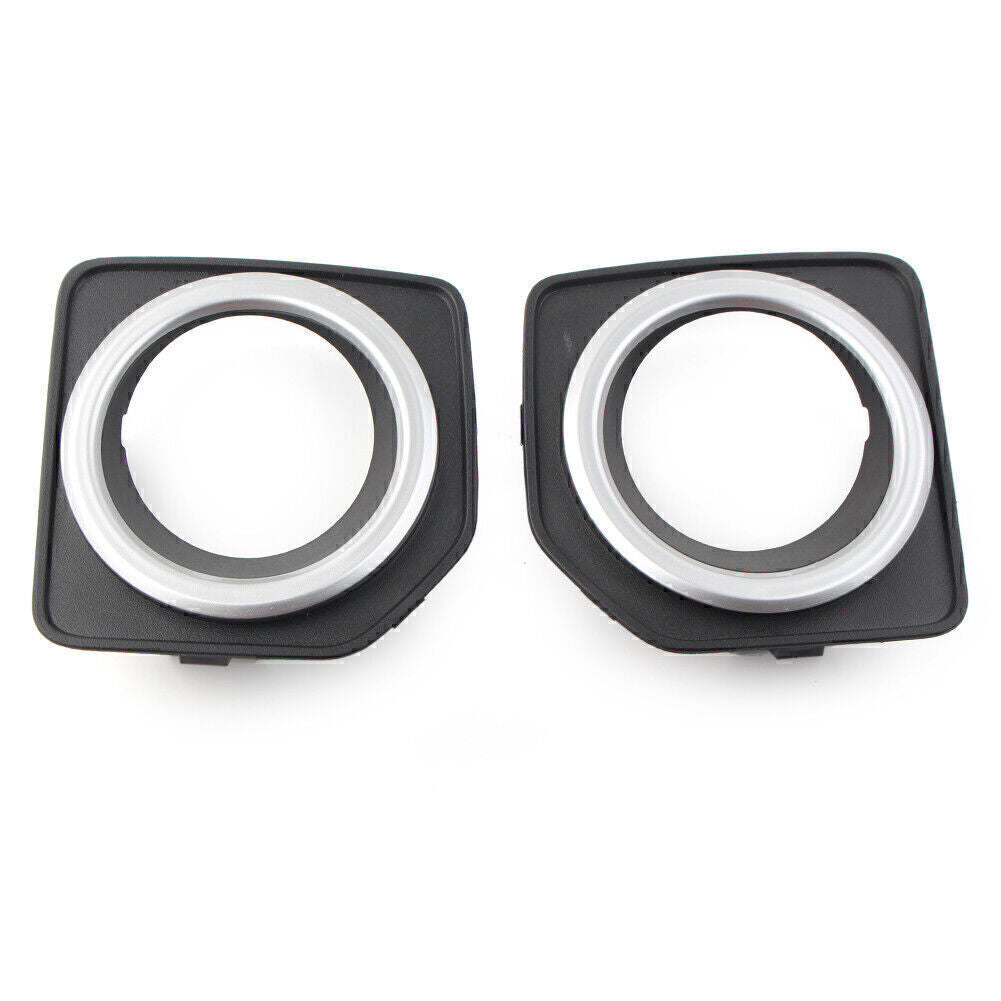 Pair for Land Rover Freelander 2 2014 2015 16 Front Bumper Fog Lamp Cover Bezel