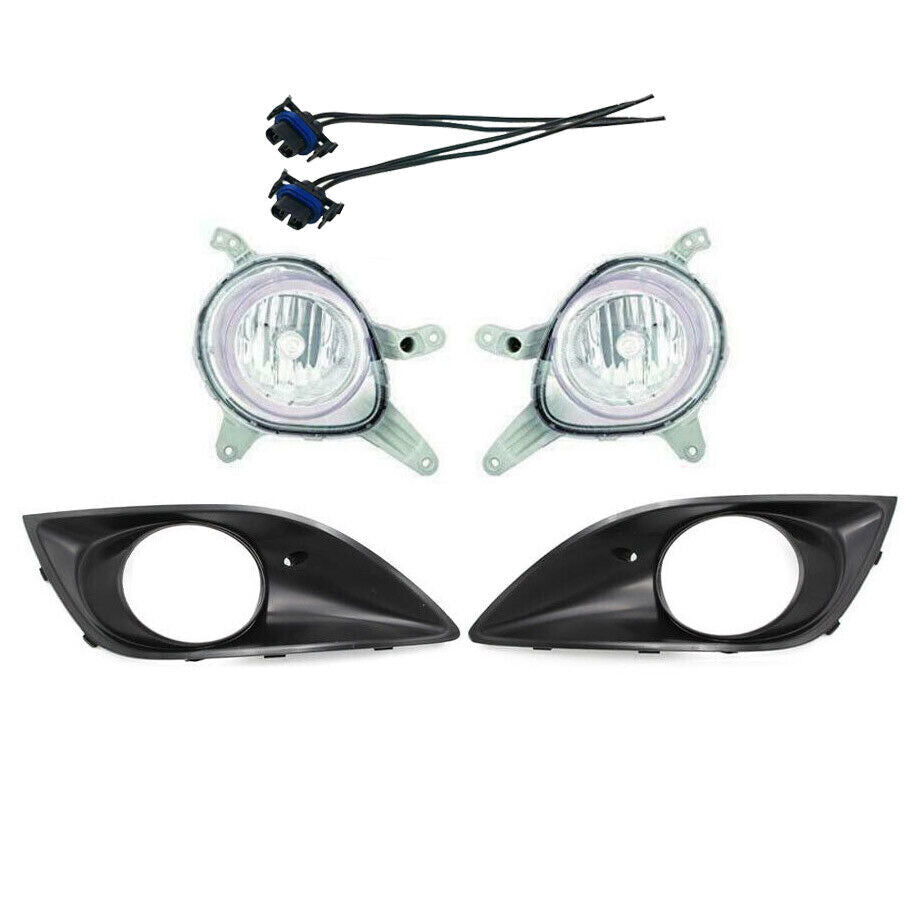 1. Dual fog light 6-pole kit for Hyundai for Veloster Turbo 2013-2016