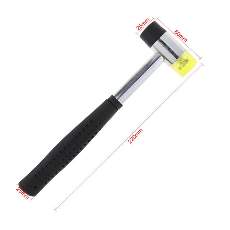 Car Metal Body Dent Repair Tap Down Dent Lifter Fix Pen Rubber Hammer Tool Kit