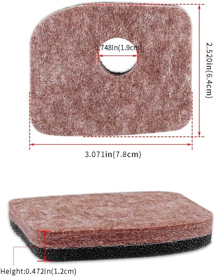 4xAir Filter 4241-120-1800 for Stihl BR200 SH56 SH56C SH86 SH86C BG56 BG66 BG86