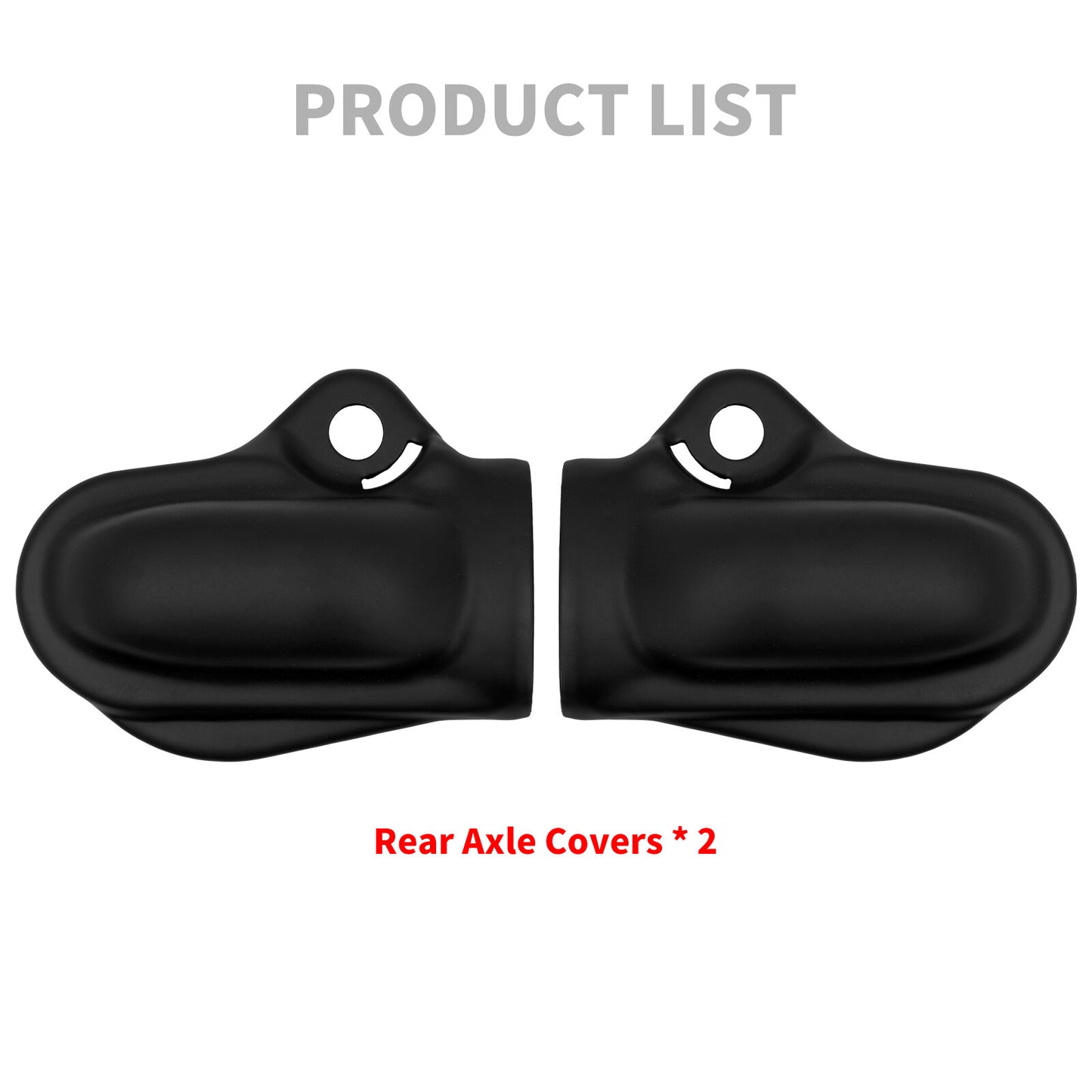Bar Shield Rear Axle Cover Fit for Harley VRSC V-Rod VRSCA 2002-2017 Black