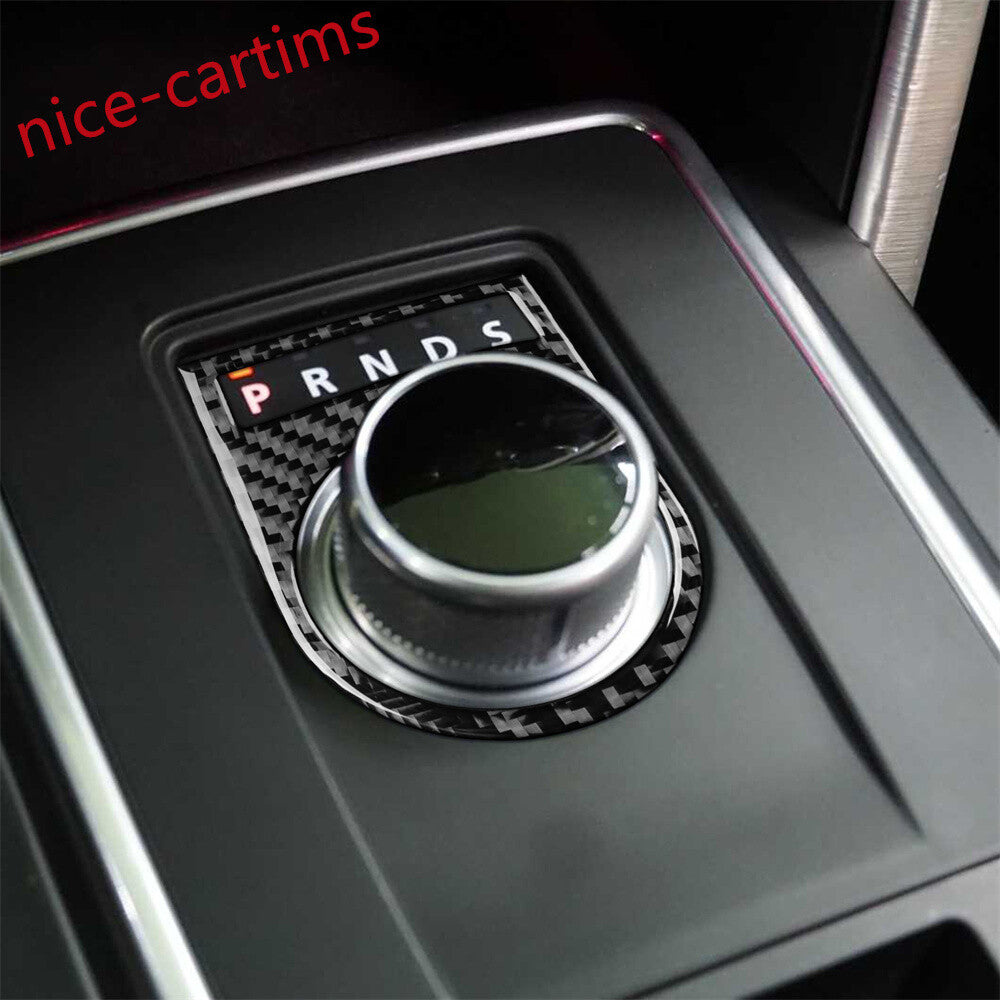 Carbon Fiber Gear Shift Indicator Cover for Land Rover Discovery Sport 2015-2019