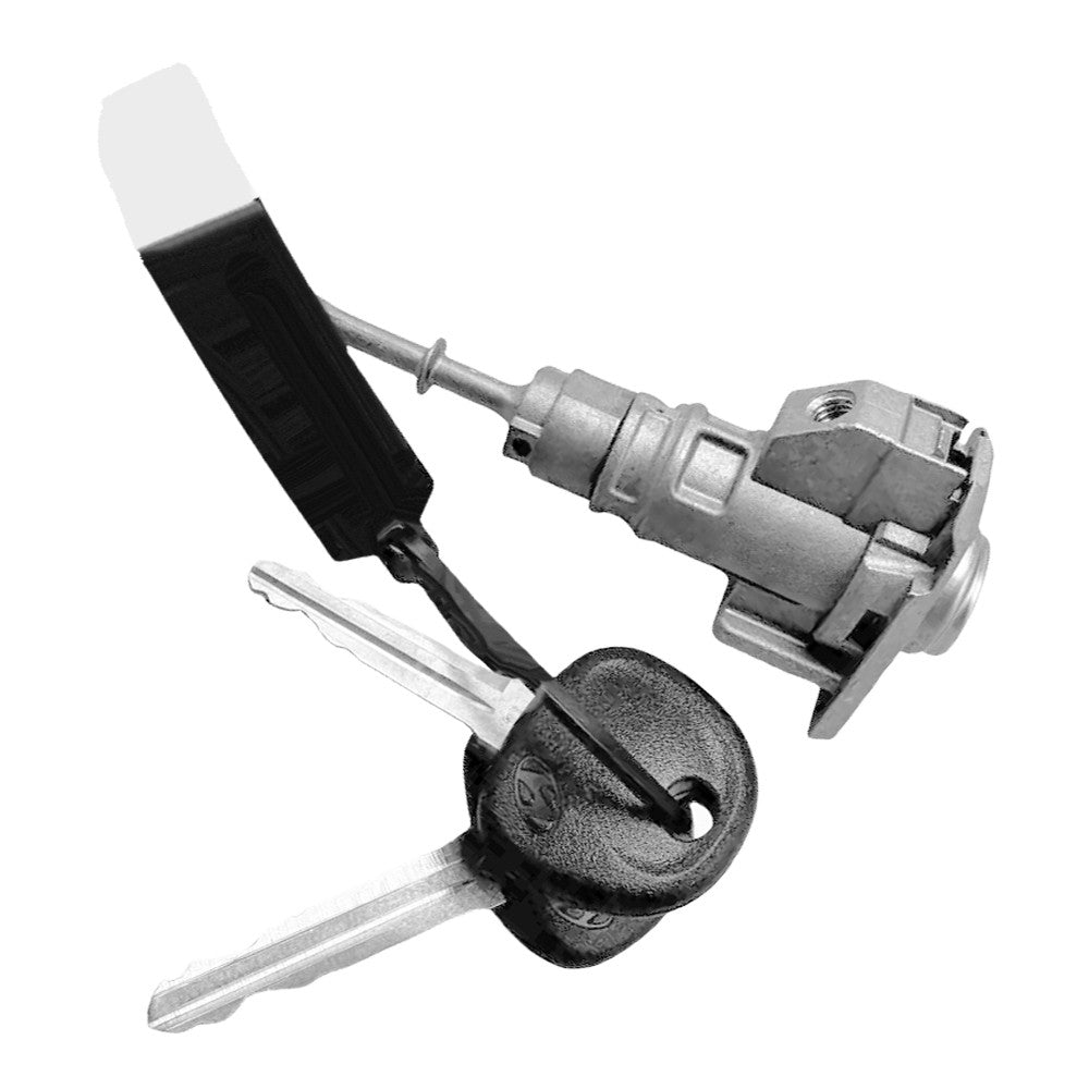 Fits For Santa Fe 2007 2008-2010 Left Side Door Lock Cylinder 2 Keys Set