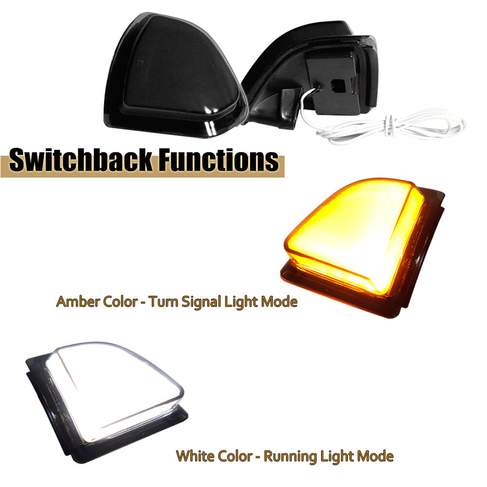 Original equipment manufacturer (OEM) exterior mirrored turn signal light assembly for Dodge for Ram 1500 2500 3500 4500