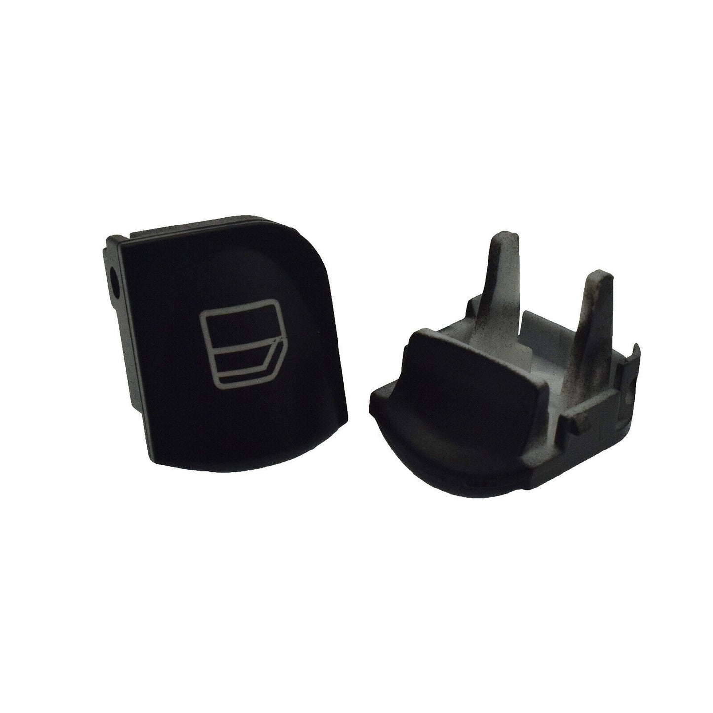 for Mercedes C230 C350 C320 C240 2PCS Power Window Switch Button Caps Cover NEW