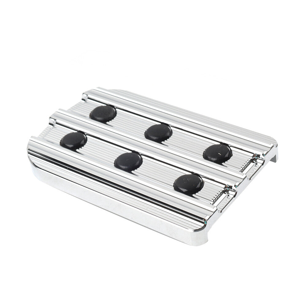 CNC Large Brake Pedal Pad Cover Fit for Harley Touring Street Road Glide Softail FLD