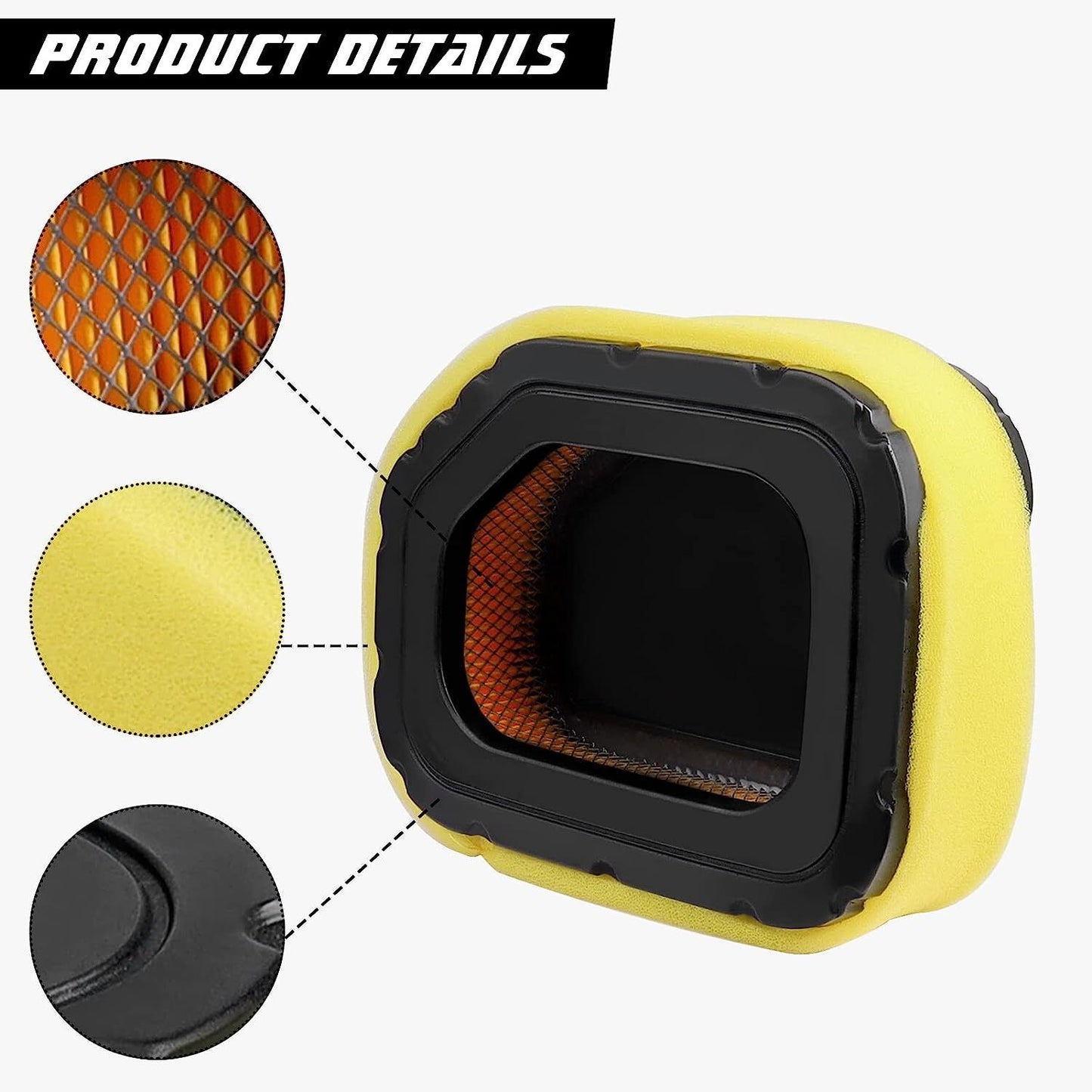 Air Filter for Kohler 32 883 03-S1 SV710 SV715 SV720 SV730 SV735 SV740