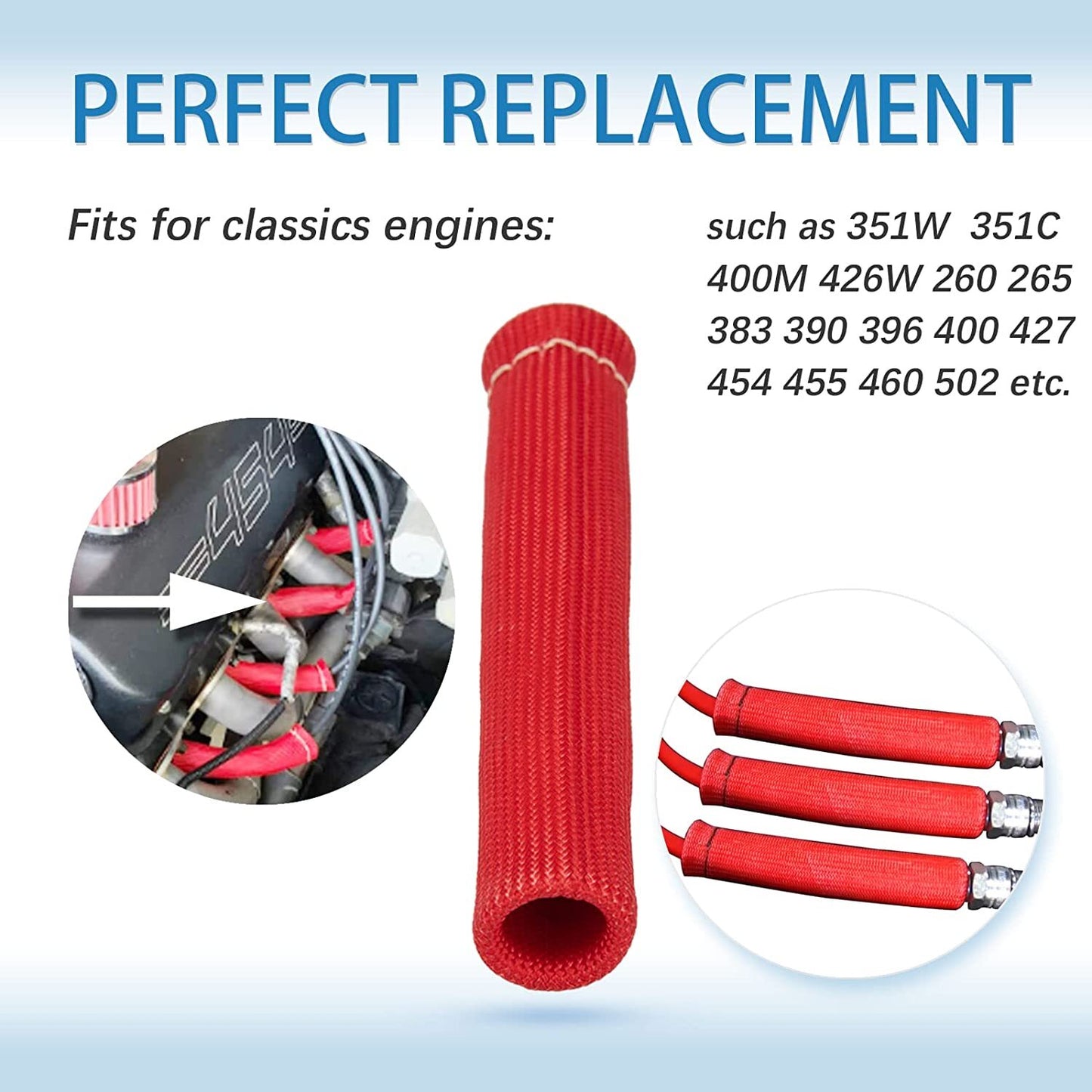 Heat insulation sleeve, spark plug, wire shoe, protective sleeve, heat insulation cover