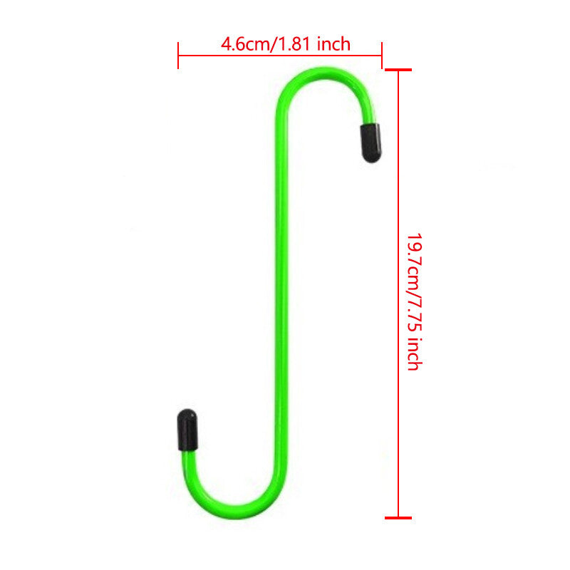 2Pcs Brake Caliper Hanger Hooks Powder Coated Steel Green (2 Piece Set)
