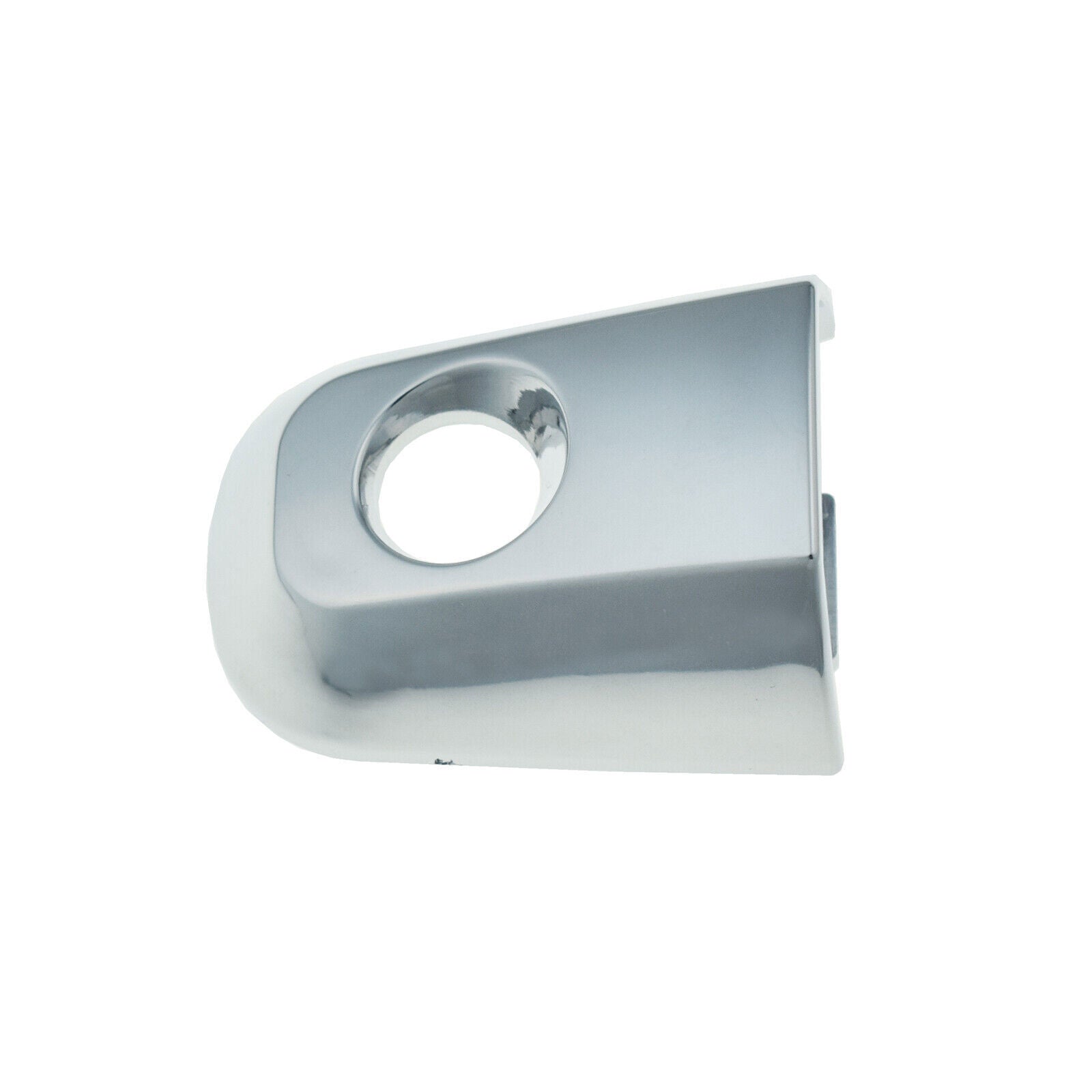 for Mitsubishi Montero L200 Front Right Outer Door Handle Cap Chrome w/ Key Hole