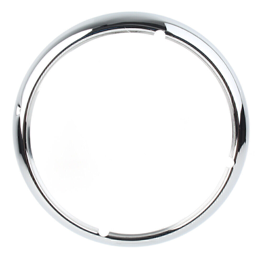 7 Chrome Head Light Headlamp Trim Ring Cover FIT for Harley Touring Road King