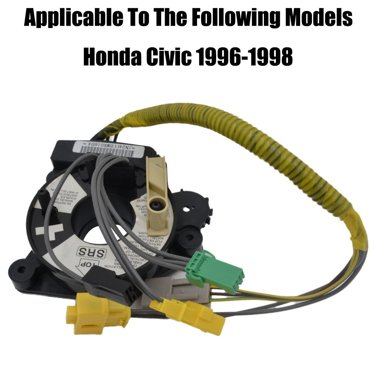 Clock spring 77900-S04-A02 compatible with 1996-1998 for Honda Civics.