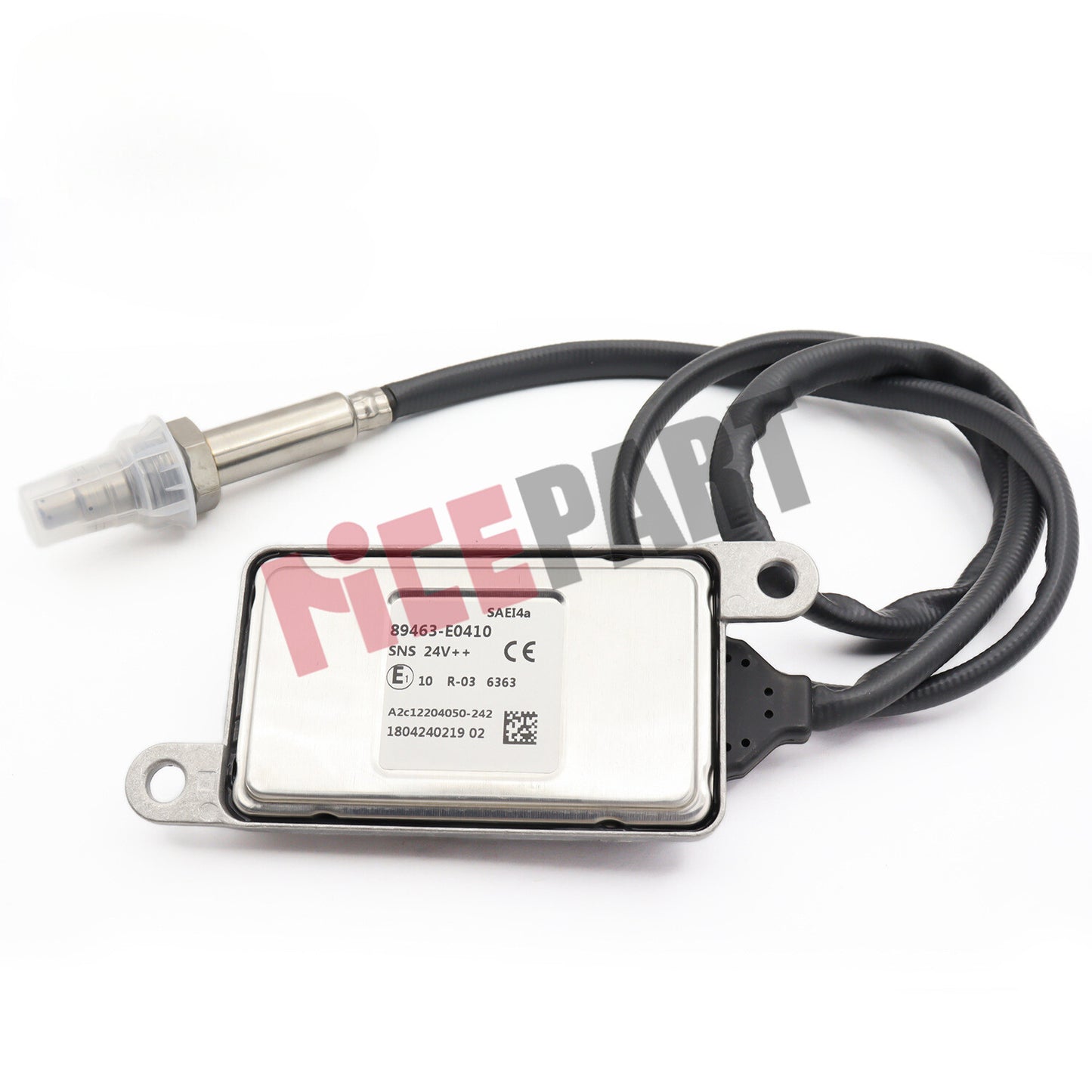 89463E0410 Nitrogen Oxide Nox Sensor 89463-E0410 compatible for Hino Truck 24V