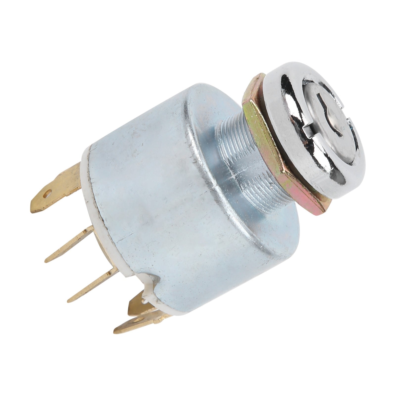 Ignition Switch 12V Ignition Lock Cylinder With 2 Keys For Car For Boat