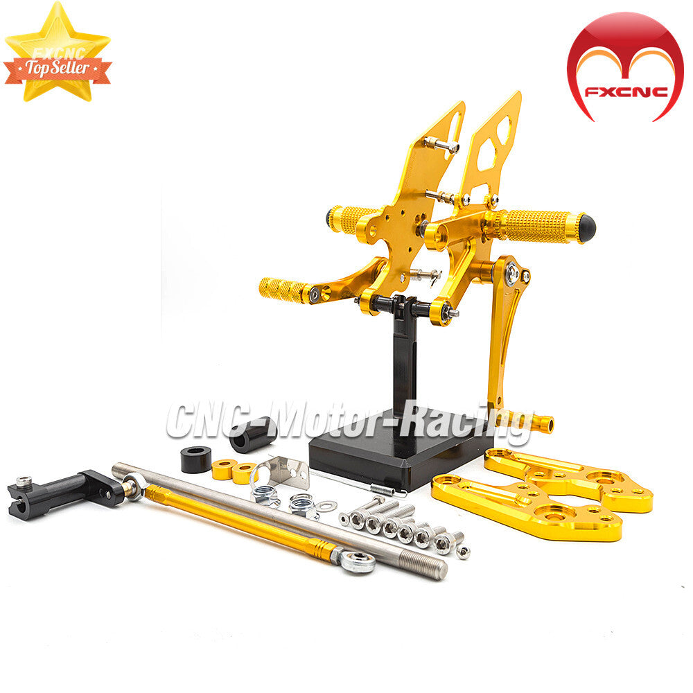 CNC geared foot spikes, footstools, and pedals suitable for Honda Monkey Z125 bicycles (2018-2023).