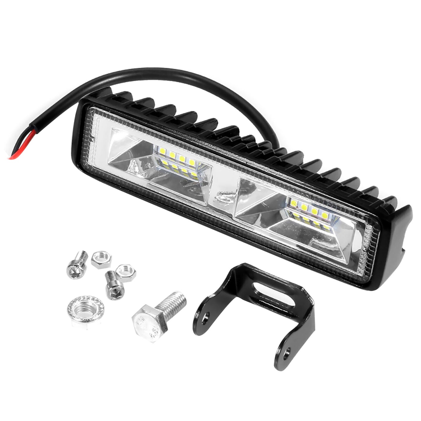 Waterproof LED Flood Work Light Bar for SUV Off Road Car Roof Driving Fog Lamp