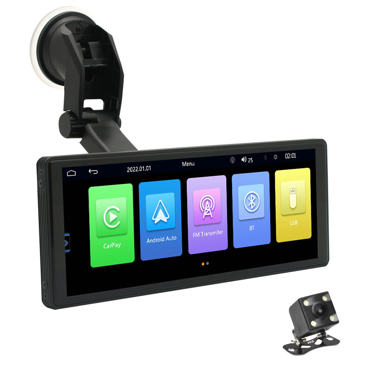 10.26 Portable Touch Screen Car Radio For CarPlay Multimedia Player W/Cam