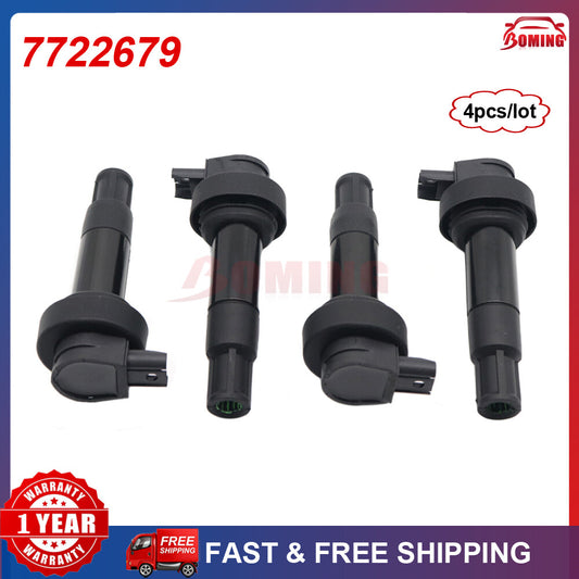 4x New Ignition Coil For 14-17 for BMW K1600GT K48 K61 17722679 7722679-02 772267902
