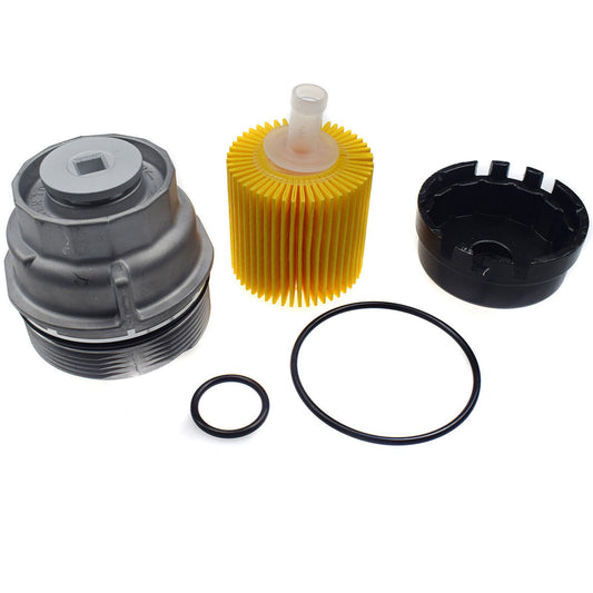 for Toyota for Camry for Avalon for Sienna Oil Filter Housing Cap Assembly Seal w/Wrench NEW