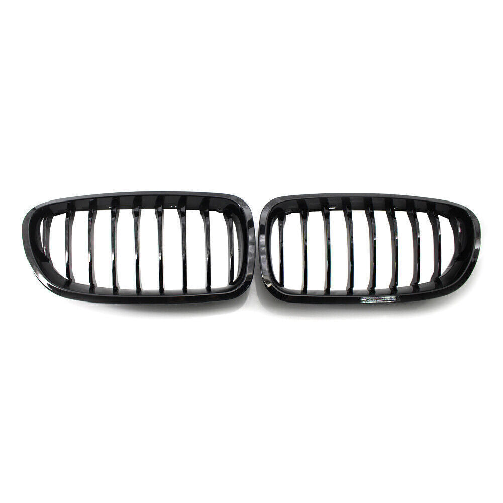 Front Kidney Grille Grill for BMW Sedan F10 F11 M5 2010-2016 Painted Gloss Black