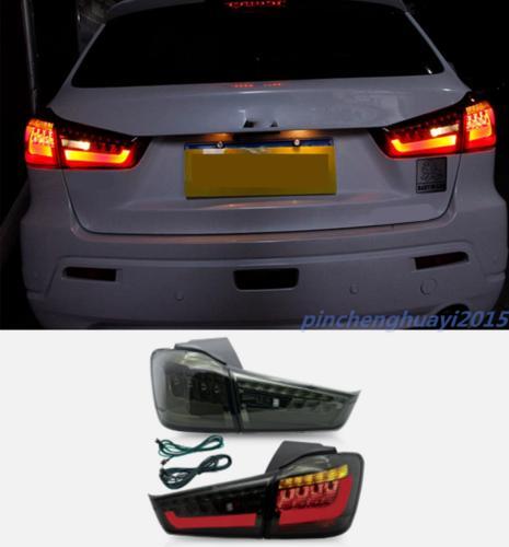 Smoked LED taillights and headlights for Mitsubishi ASX Outlander Sport 2010-2018
