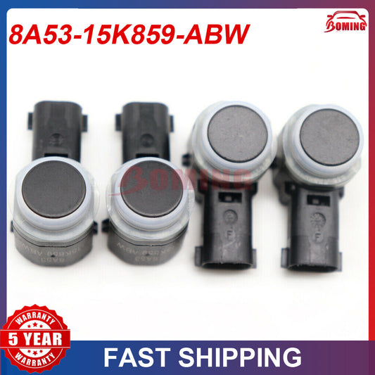 4x 8A53-15K859-ABW Parking Assist PDC Sensor 8A53-15K859-AB for Ford Explorer
